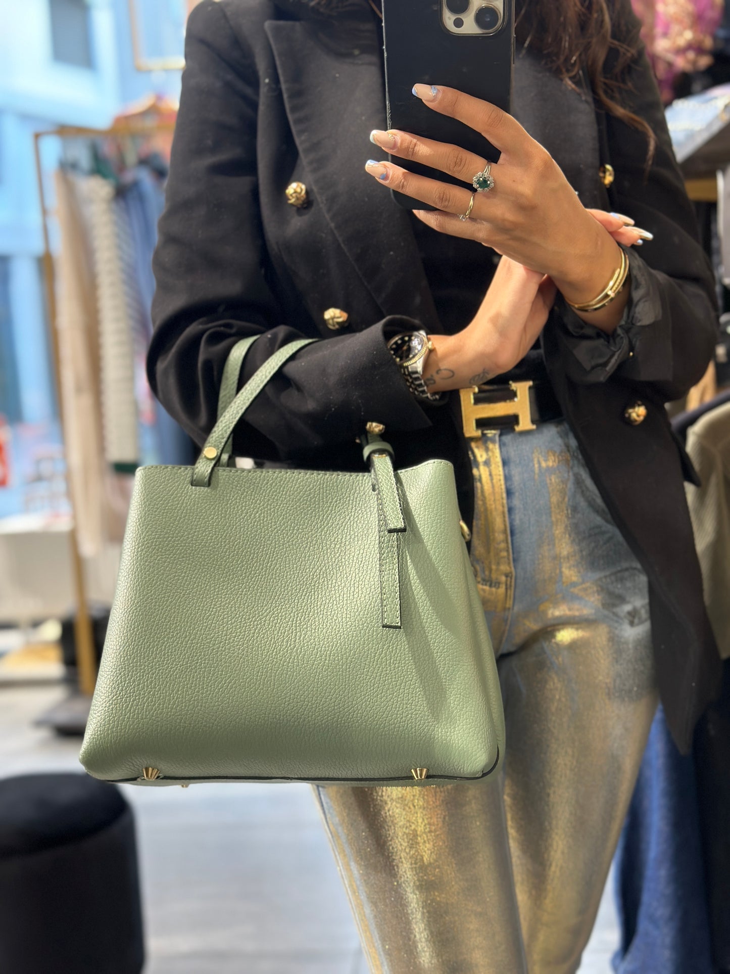 Bag life green Tiffany